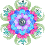 seraphim blueprint teacherlotus flower, bird, metatron's cube